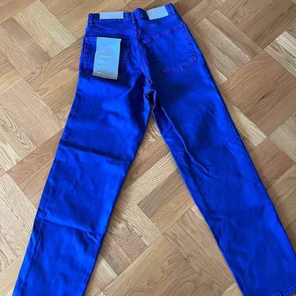 Everlane The Way-High Jean Straight Fit Size 26 Tall (Length 29 1/2”) NWT - Picture 5 of 5